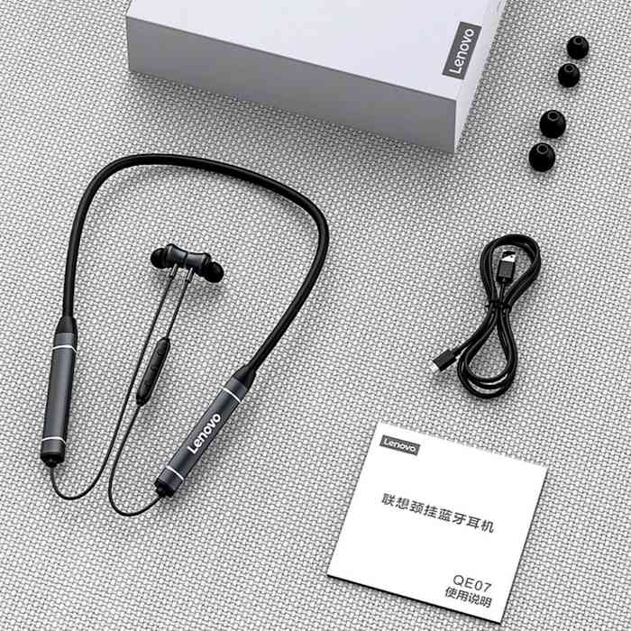 Lenovo QE07 Bluetooth Neckband Earphone